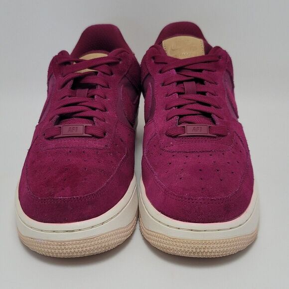 Womens Nike Air Force 1 True Berry Suede Athletic Sneakers Size 7.5 896185-602 - Picture 13 of 13